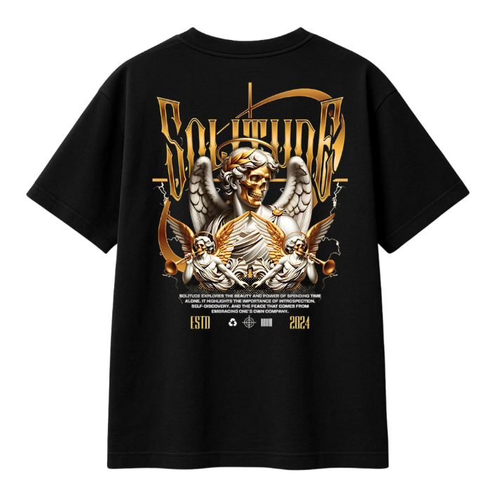SOLITUDE Oversize Unisex T-shirt - Görünüm 1